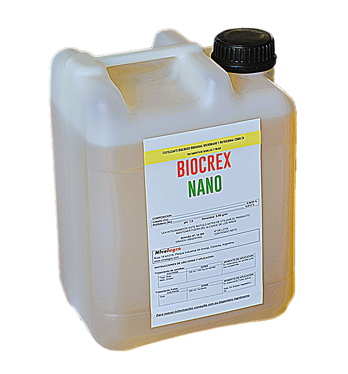 BIOCREX NANO CoMo Zn FOLIAR 1 BIOCREX NANO CoMo Zn FoliarSemilla amarillo2