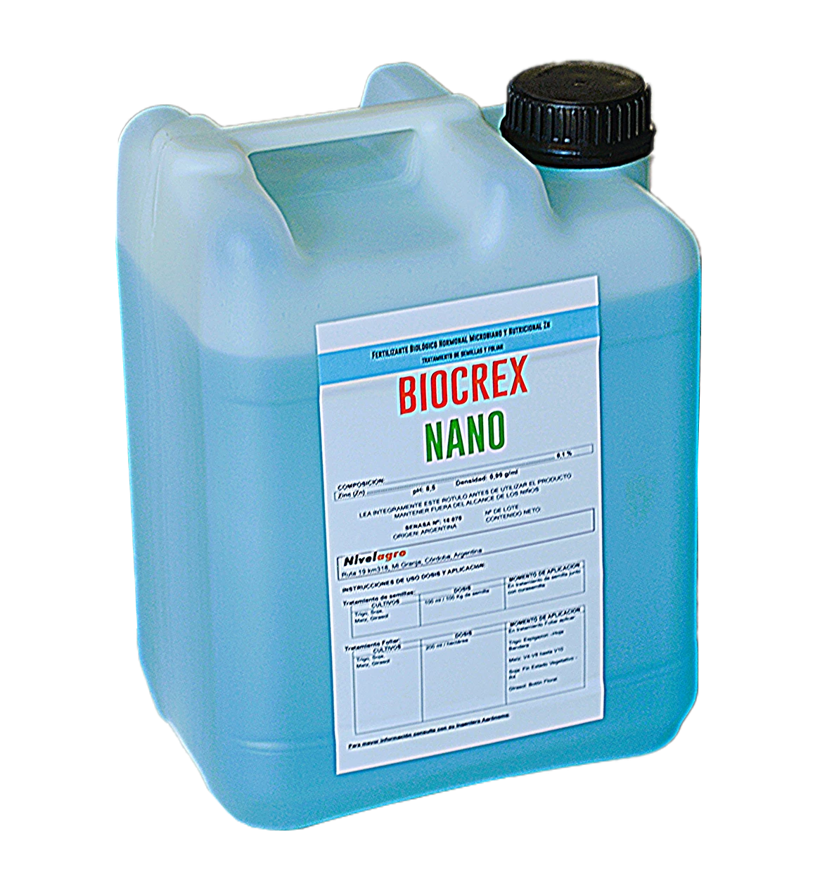 BIOCREX NANO FoliarSemilla Celeste