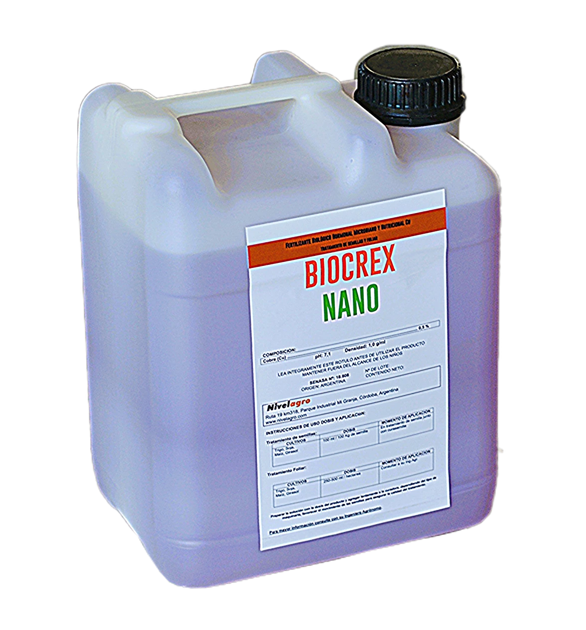 BIOCREX NANO Cu FOLIAR 1 BIOCREX NANO Violeta