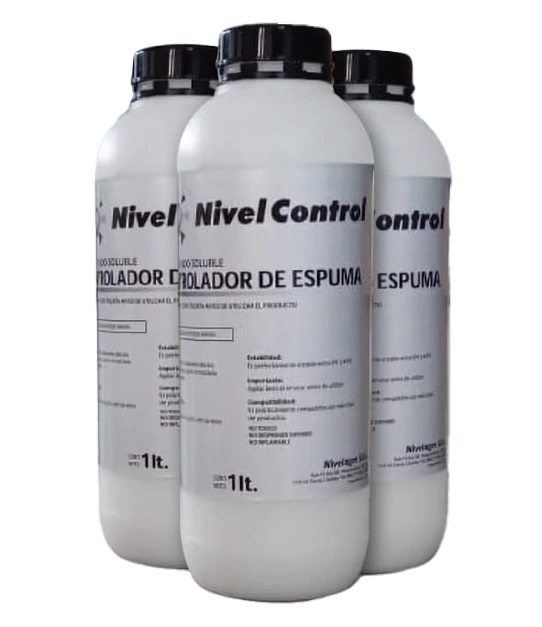 Control de espuma Nivelagro